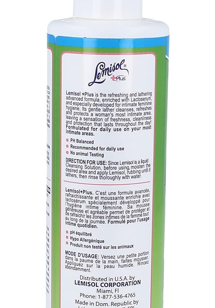 Lemisol Plus Gentle Daily Cleanser with Lactoserum, 8 Ounce - Image 3